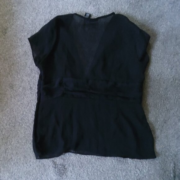 EAST 5TH BLACK SHEER TOP - Picture 2 of 4